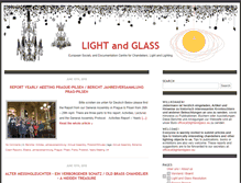 Tablet Screenshot of lightandglass.eu